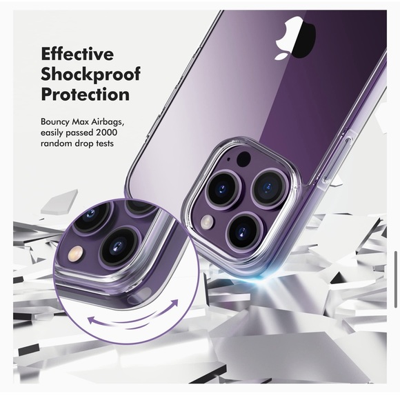 Iphone pro max 6.7" screen clear case - Picture 7 of 13